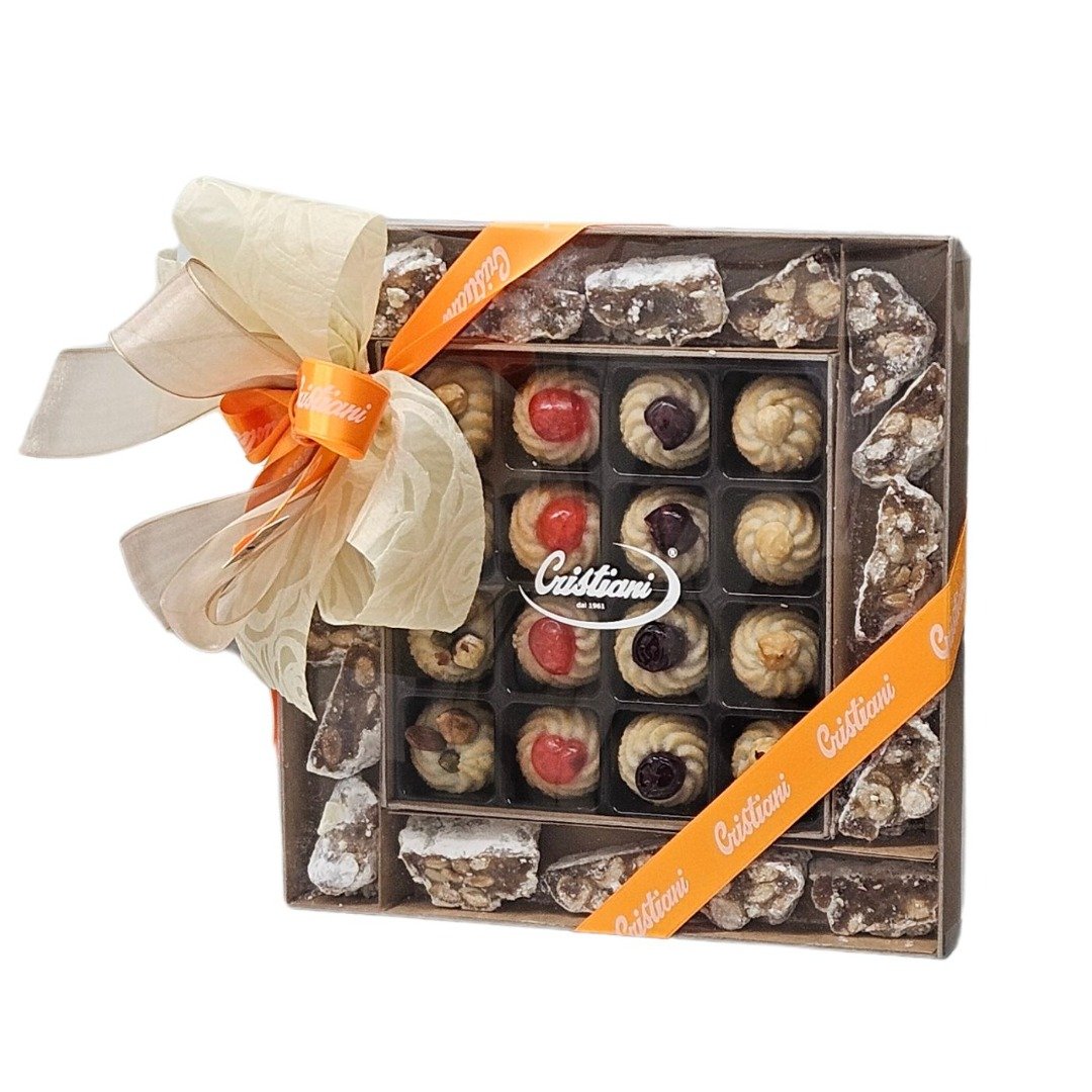 Confezione di Panforte e Petit Four